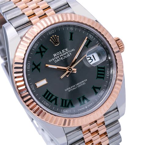 rolex black face rose gold two tone 31|rolex datejust everose gold.